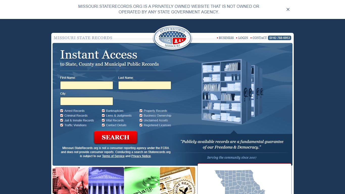Buchanan County Arrest, Court, and Public Records